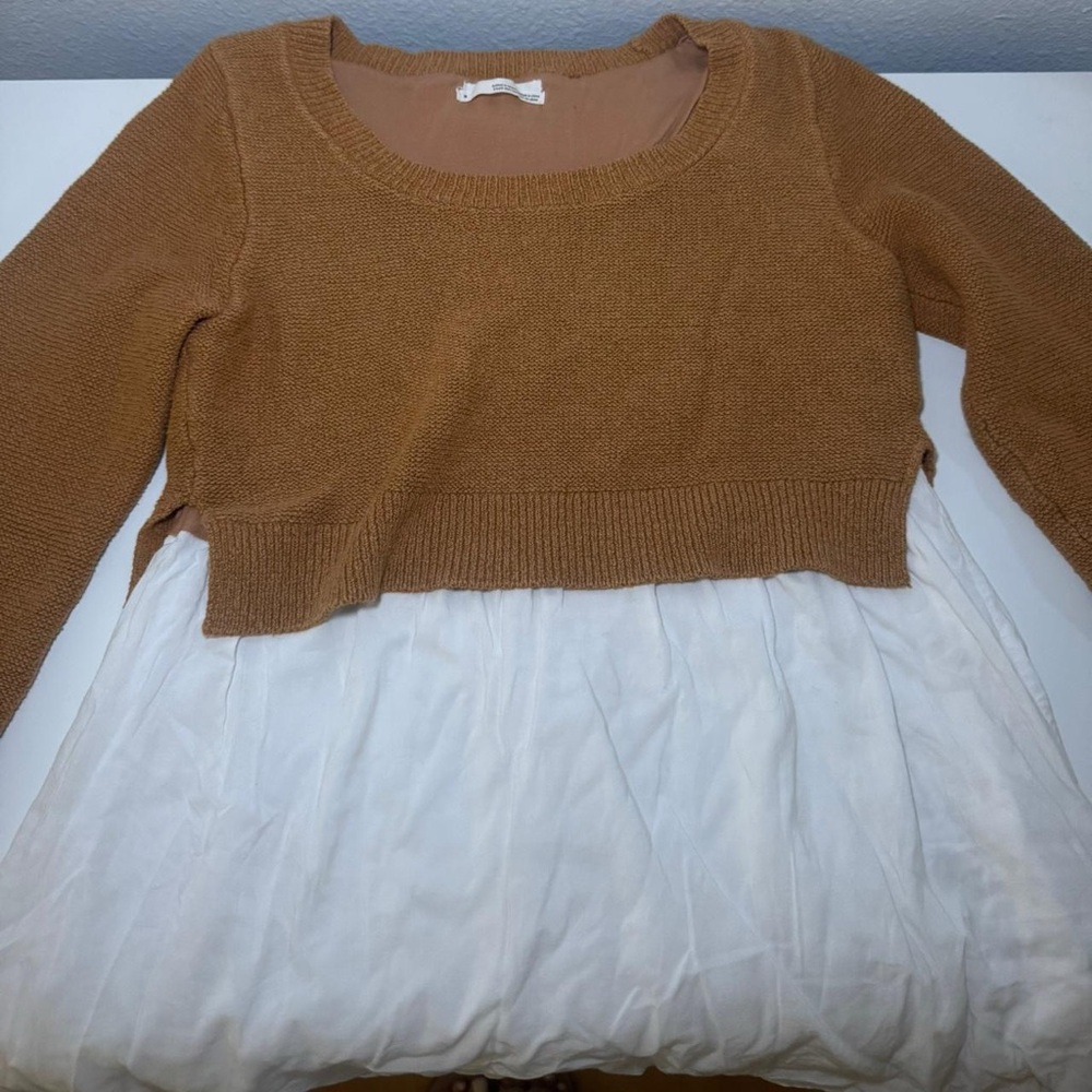 anthropologie sweater/shirt